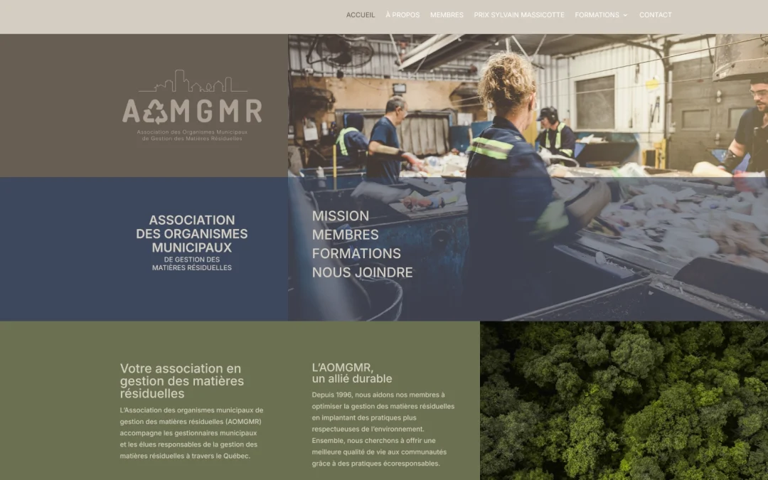 Nouveau site pour l’AOMGMR